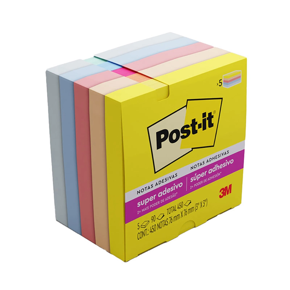 BLOCO DE NOTA POSTITS  76X76MM